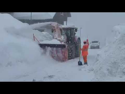 Winterdienst in Obertilliach