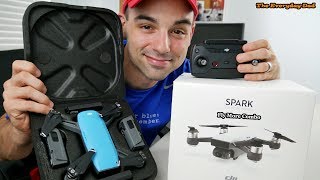 The DJI Spark&#39;s True Form! Fly More Combo Unboxing!