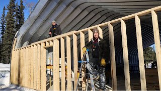 Building Endwalls with Sawmill Lumber | Quonset Hut Workshop