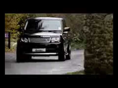 Black Range Rover on 22' Lenso ESA Concaved Dished Wheels   Rims   Alloys    Lenso Uk   Rimz 1