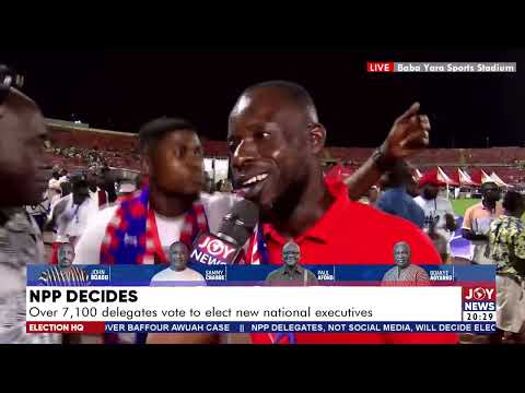 NPP National Delegates Conference: I'm happy we are here voting without any bad news - Delegate