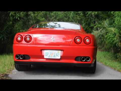 Ferrari 550 Acceleration First Gear
