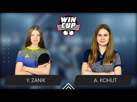 19:45 Yulianna Zanik - Alina Kohut West 4 WIN CUP 13.03.2024 | TABLE TENNIS WINCUP