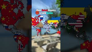Download lagu Most Hated Country In Each Nation | #maps #europe #geographythroughmaps #geography #world #hated mp3