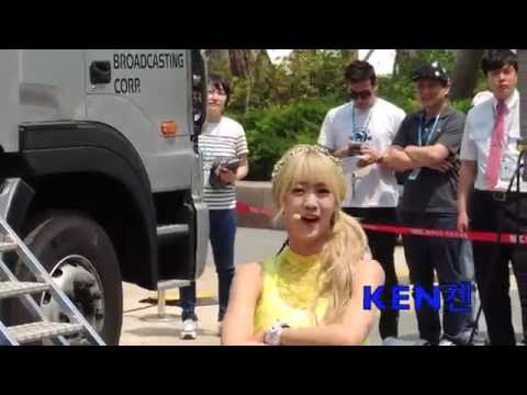 150528 [FANCAM] BESTie(HyeYeon Focus)-Thank U Very Much MBC Performance