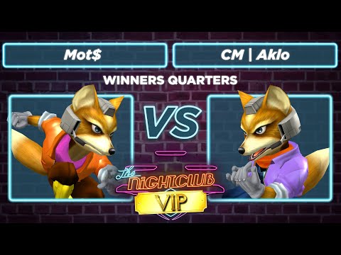 The Nightclub VIP: MOT$ (Red) vs CM | Aklo (Blue) - Winners Quarters SSBM