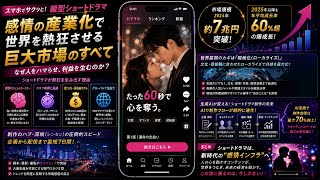 【29億ドル市場】なぜ今「ショートドラマ」が世界で爆発的に稼げるのか？裏側の仕組みを徹底解説