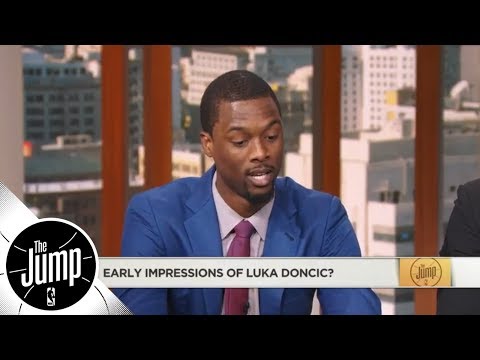 Harrison Barnes on Luka Doncic ('He got dimes'), interviewing John Legend, more | The Jump | ESPN