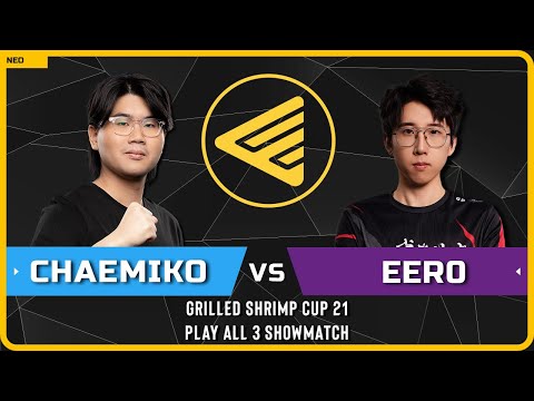WC3 - [HU] Chaemiko vs Eer0 [UD] - Pa3 Showmatch - Grilled Shrimp Cup 21