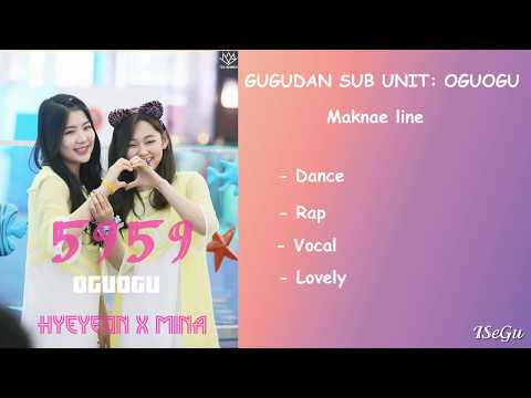 [Gugudan Sub Unit] OGUOGU - Mina x Hyeyeon: Part 1 Dance & Rap