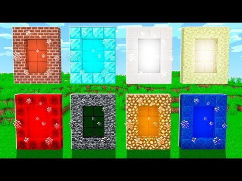 AA12 - MAKING A PORTAL TO ANY DIMENSION IN MINECRAFT!