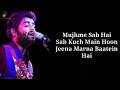 Shukriya Rendition Lyrics Arijit Singh KK Jubin Nautiyal Jeet Gannguli Latest Song 2020