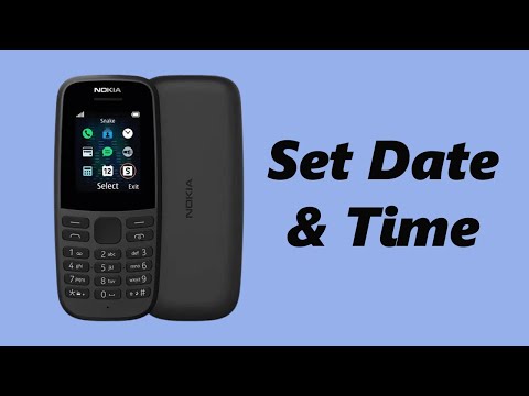 How To Set Date and Time In Nokia Phone