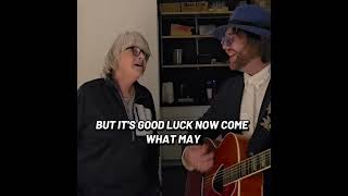 Aaron Lee Tasjan &amp; Kim Richey sing Good Luck Now! #folkrock #americanamusic #acoustic
