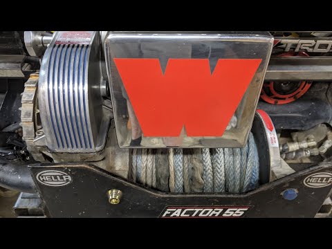 Ep. 9 Snale Racing updates the Warn 8274 Winch with an Albright Contactor and 9.5xp Motor