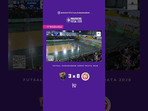 FAC CLEVELÂNDIA VENCE E CONVENCE CONTRA ACAF #futsalparanaense  #golsdarodada #shorts