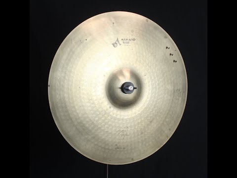 Used Zildjian 19" A Armand Ride "Beautiful Baby" Ride - 1887g