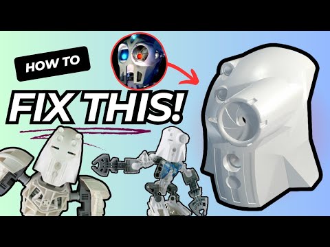 Fix your 2006 BIONICLE Matoran! #Lego #MOC