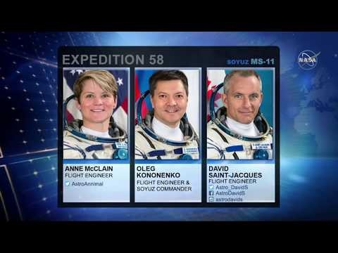 ISS Expedition 57 -Alexander Gerst- Die Rückkehr zur Erde  20.Dez..2018