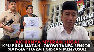 Download lagu AKHIRNYA NYERAH JUGA! KPU BUKA IJAZAH JOKOWI TANPA SENSOR. SIAP-SIAP IJAZAH GIBRAN MENYUSUL! mp3