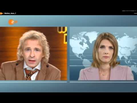 Wetten dass..?? Unfall Bericht im Heute Journal