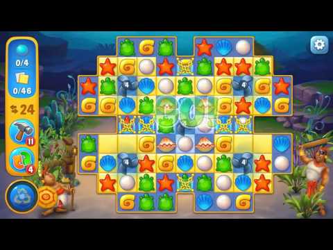 Fishdom level 370 Gameplay (iOS Android)