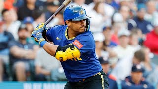 Donovan Solano 2025 MLB Highlights! (Mid-Season)