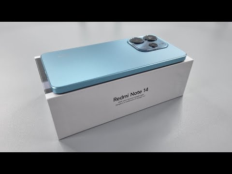 Redmi Note 14 4G Unboxing & Camera Test | Ocean Blue Colour | Retail Unit