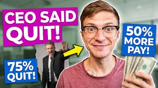 CEO Said, "Go Work Somewhere Else!" — 75% Of Developers Quit ! Now I Get Paid 50% More! - r/EP