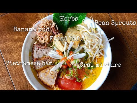 Vietnamese Crab Noodle Soup | Bun Rieu Cua