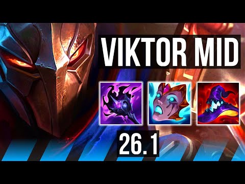 VIKTOR vs MALZAHAR (MID) | 5k gold comeback, 47K damage | EUW Diamond | 26.1