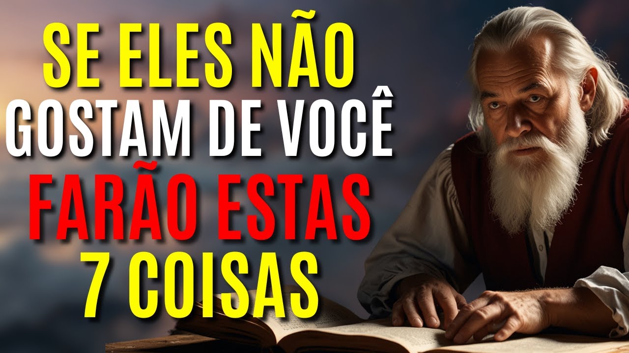 7 sinais de que alguém "NÃO GOSTA DE VOCÊ" e está escondendo isso!! | FILOSOFIA ESTÓICA