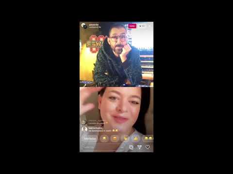 Cecilia Krull on IG live with DJ Funky C!