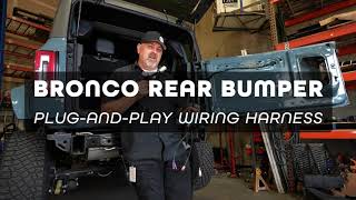 Bronco 6G Metal-tech 4x4, Aces High Rear Bumper, Install Video (#4 Wir