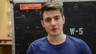 Celtic Thunder Performer Emmet Cahill  - Favorite Legacy Tour Song