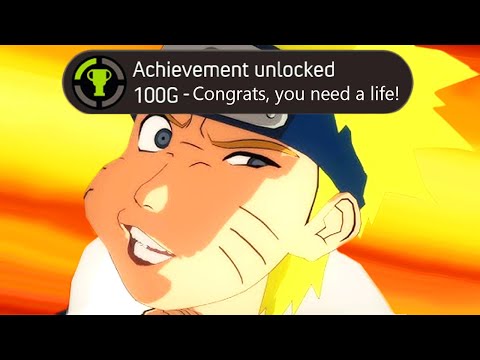 Getting EVERY Achievement for All Naruto Ultimate Ninja Storm Games in ONE VIDEO...