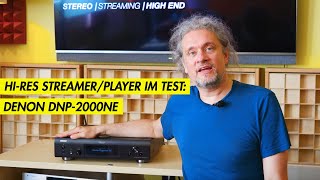 Video thumbnail for Denon DNP-2000NE im Test - Der beste Hi-Res-Audio Streamer / Player für unter 2000€? by Audio Test Magazin