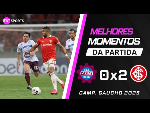 Caxias 0 x 2 Internacional  Melhores Momentos Gauchão 2025