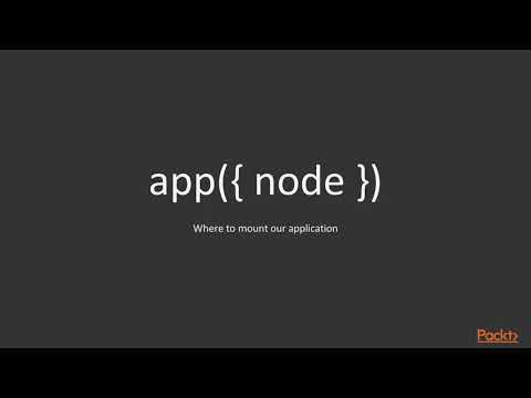Hands On Web Development with Hyperapp V2 Init View and Node | packtpub com