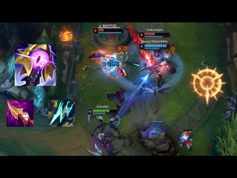Destroying Enemy Team with Varus Ability Power