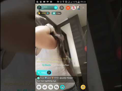 Bigo live -mau colmek pake botol takut ketahuan