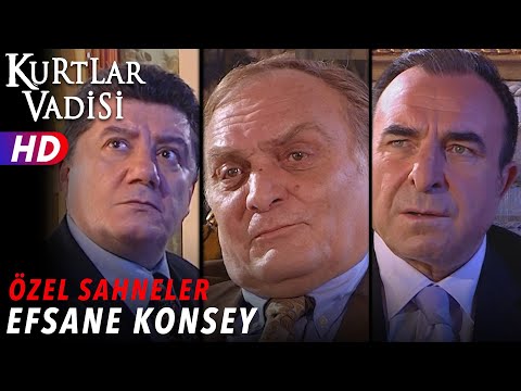 Tüm Konsey Sahneleri - Kurtlar Vadisi | Özel Sahneler