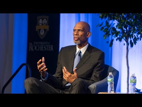 NBA Legend Kareem Abdul-Jabbar Visits Campus