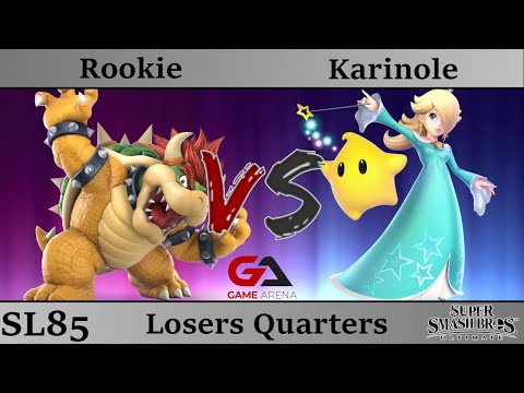 SmashLAN'd 85: Losers Quarters - Rookie (Bowser) vs Karinole (Rosa & Luma)