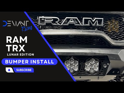 INSANE 2023 Lunar RAM TRX Build | Bumper Install | Deviant Racing