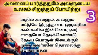 ♥️💐 அவனைப் பார்த்ததுமே அவளுடைய உலகம் சிறுத்துப் போயிற்று | பாகம் 3 #husbandwifestory #romanticstory