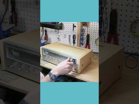 The most satisfying part of a stereo restoration! #Shorts #hifi #Stereorepair