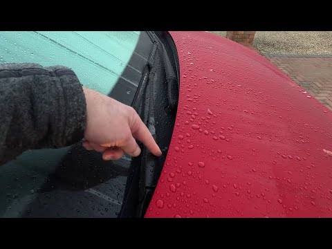 MG4 EV Wiper Service Mode, how to set wiper blades for changing or cleaning without damaging the car