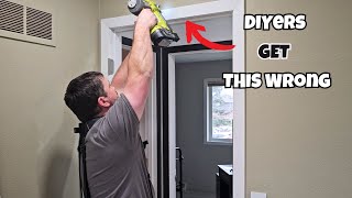 How to Install Door Trim & Casing | Easy DIY Door Frame Molding Tutorial