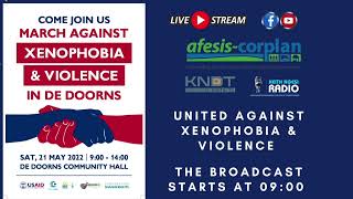 DIGITAL ANNOUNCEMENT: Kom Ons Bou De Doorns - a public education march against violence